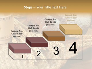 Toaster Wooden Thread PowerPoint Template