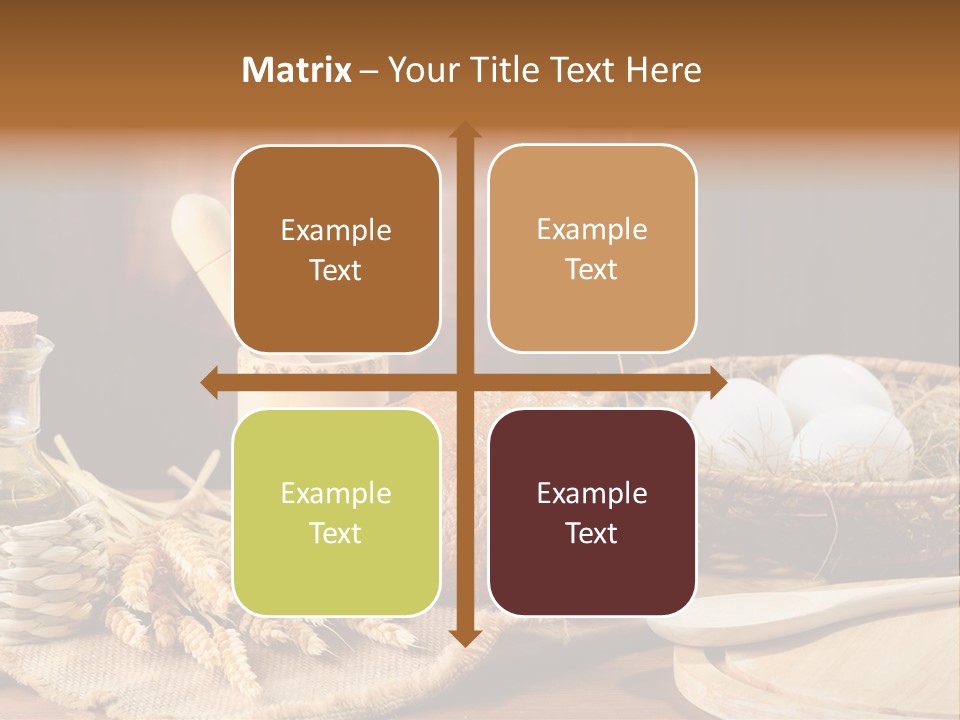 Rural Corn Round PowerPoint Template