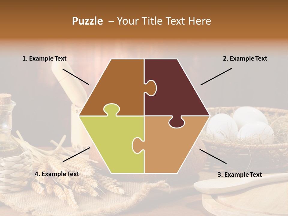Rural Corn Round PowerPoint Template