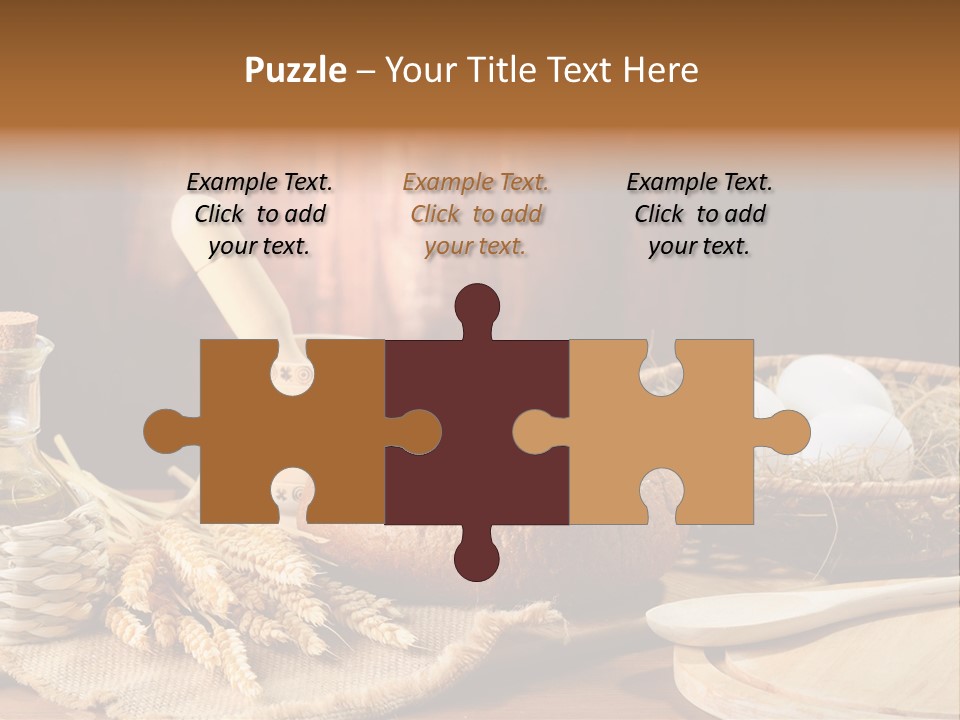 Rural Corn Round PowerPoint Template