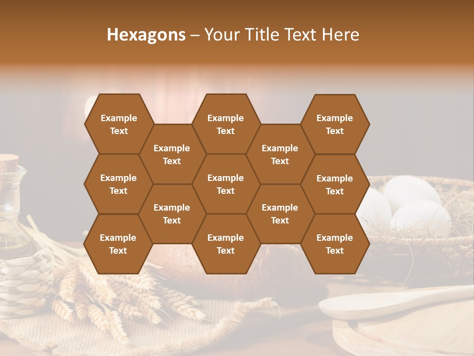 Rural Corn Round PowerPoint Template