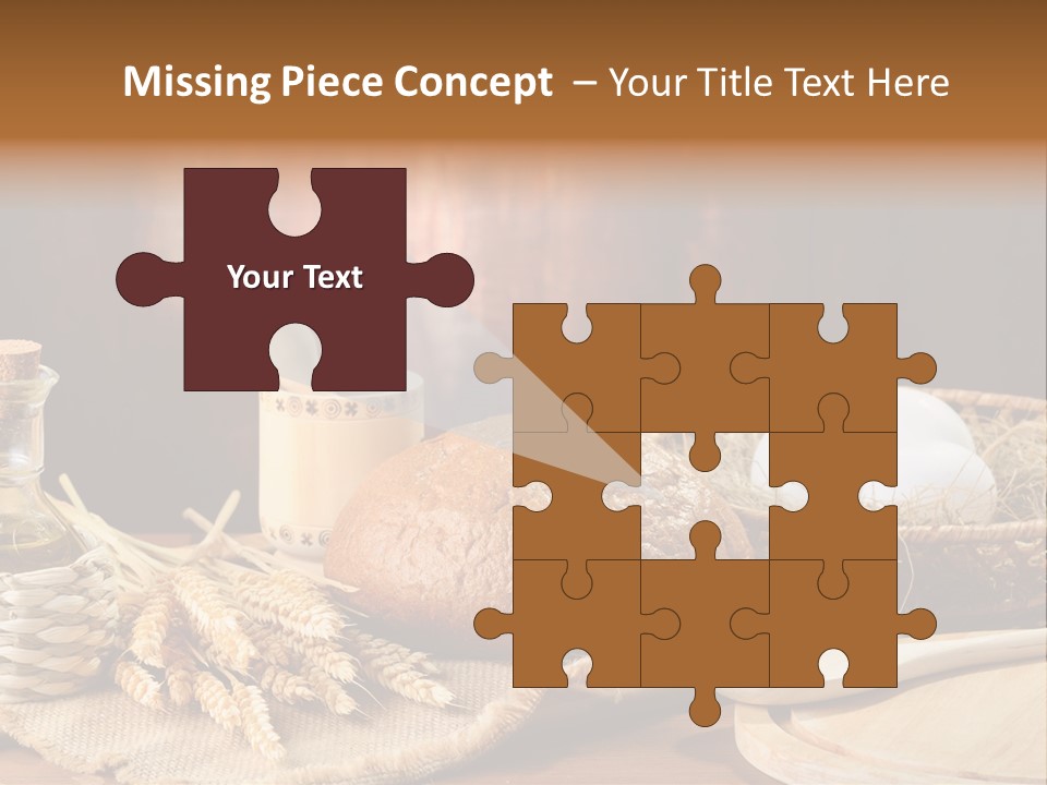 Rural Corn Round PowerPoint Template