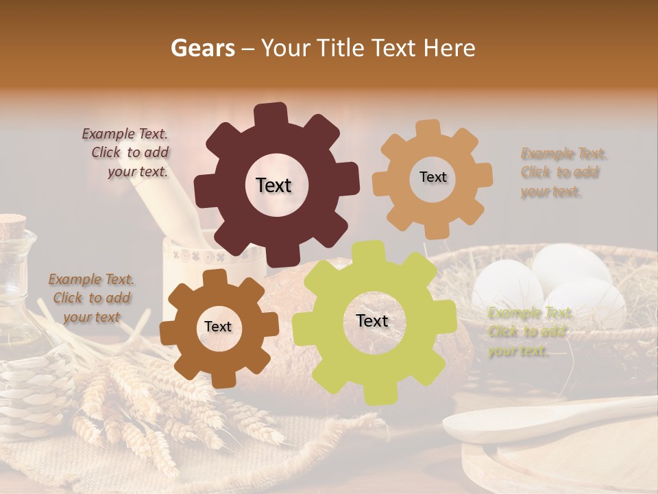 Rural Corn Round PowerPoint Template