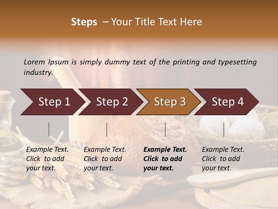 Rural Corn Round PowerPoint Template