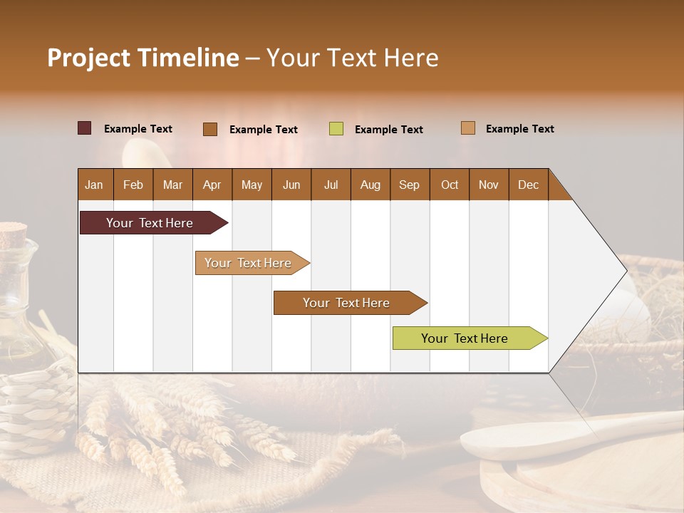Rural Corn Round PowerPoint Template