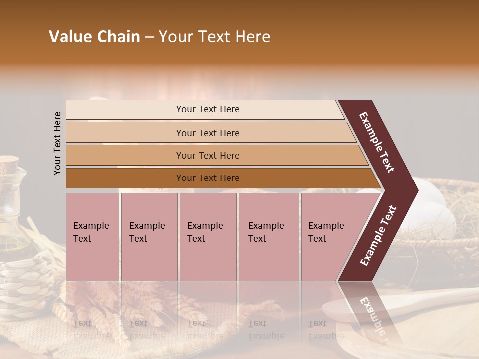 Rural Corn Round PowerPoint Template