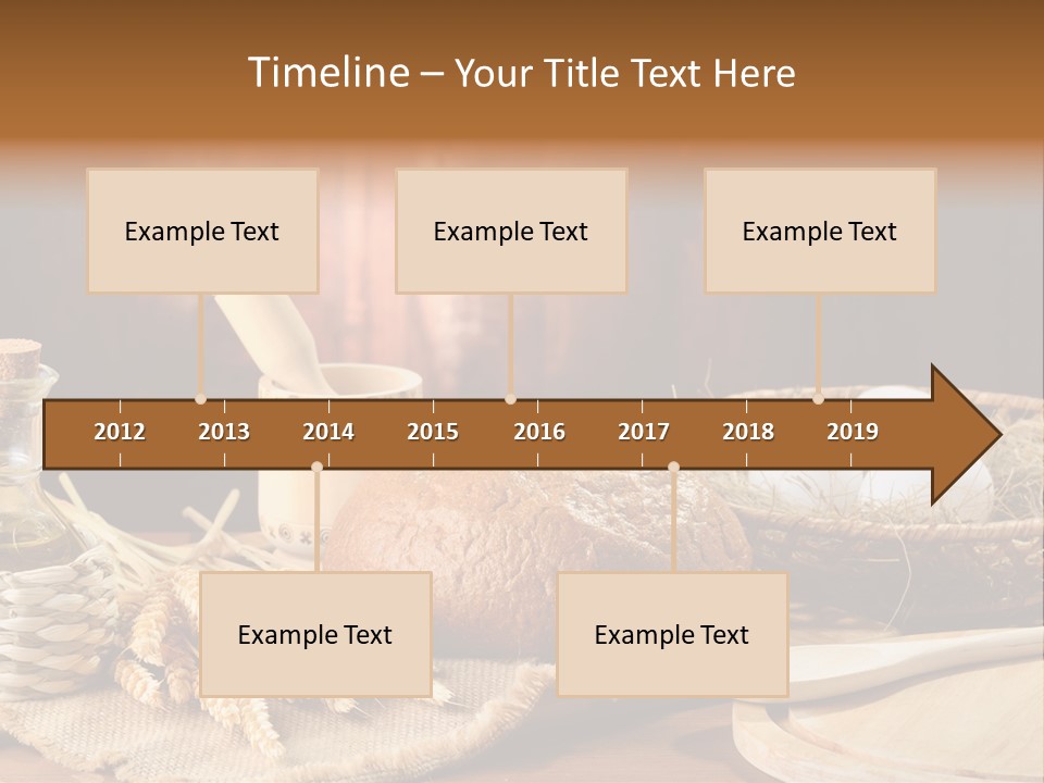 Rural Corn Round PowerPoint Template