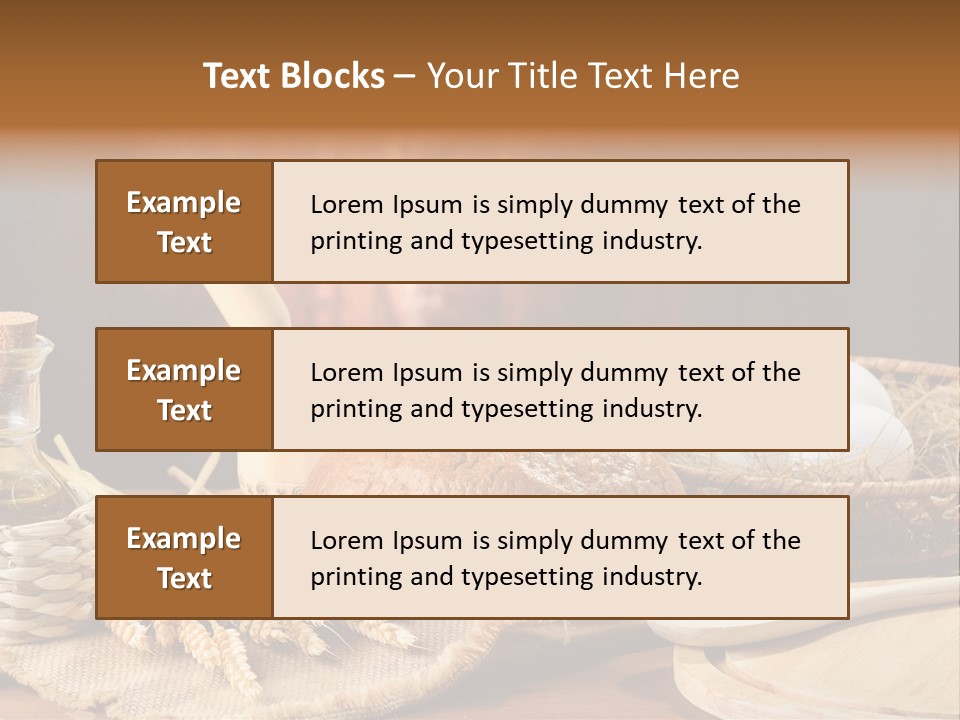 Rural Corn Round PowerPoint Template