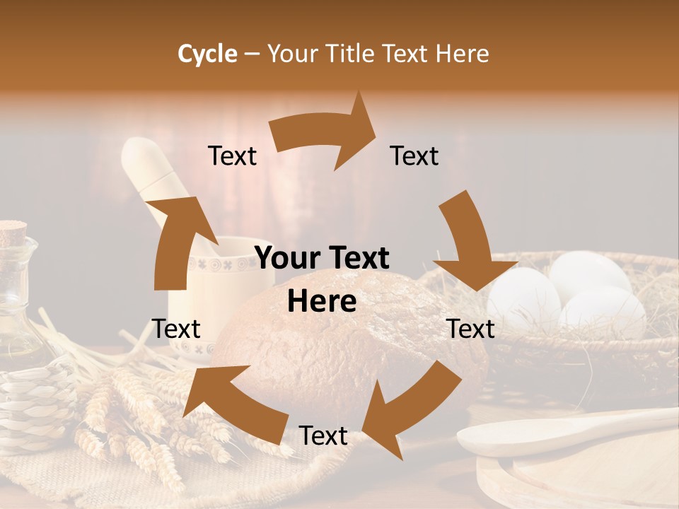 Rural Corn Round PowerPoint Template