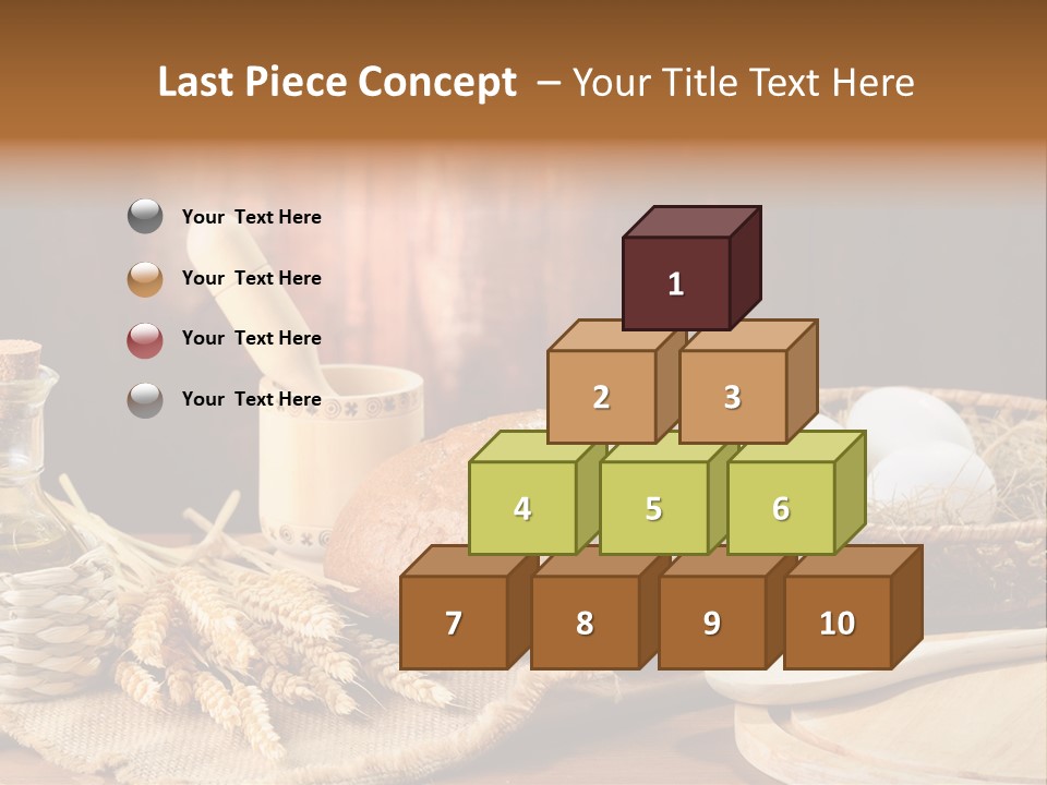 Rural Corn Round PowerPoint Template