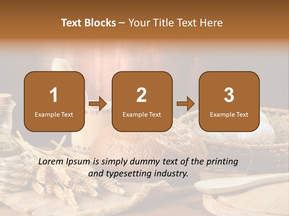 Rural Corn Round PowerPoint Template