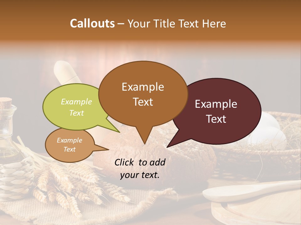 Rural Corn Round PowerPoint Template