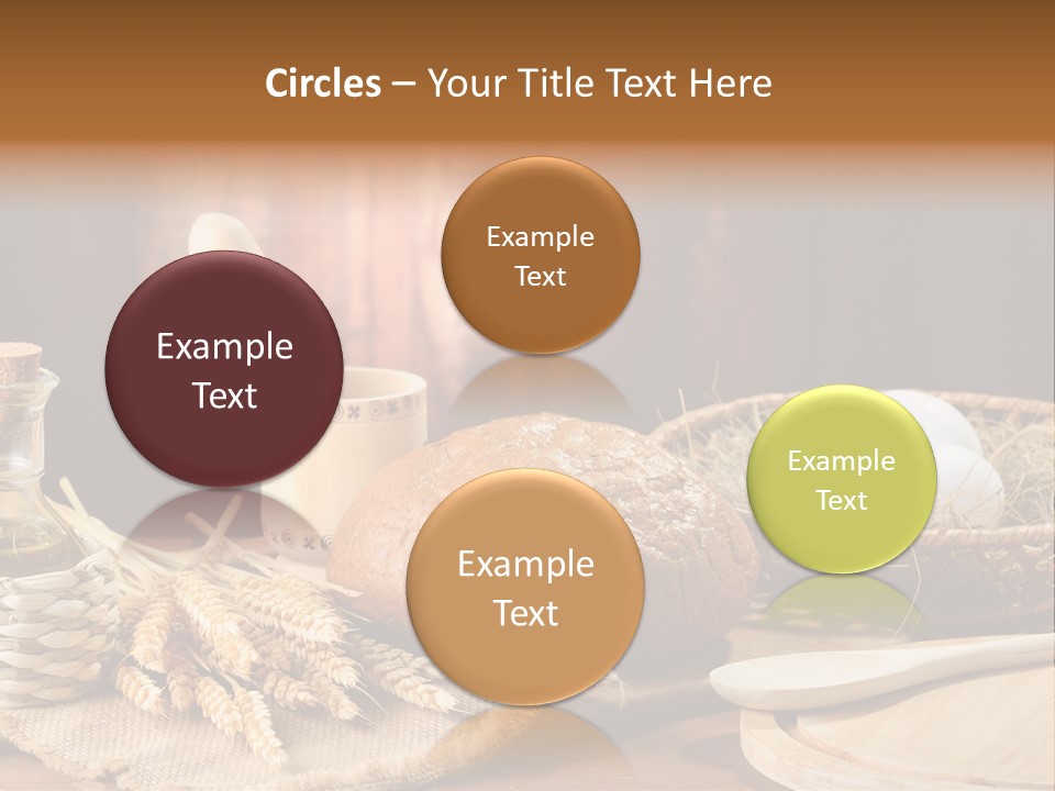 Rural Corn Round PowerPoint Template
