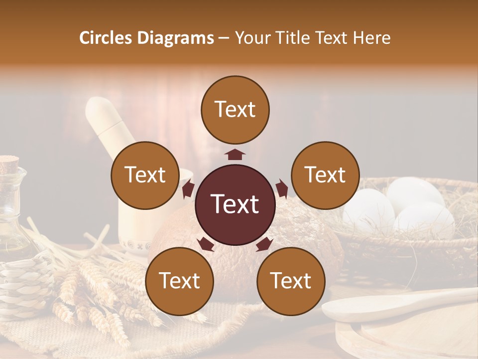 Rural Corn Round PowerPoint Template