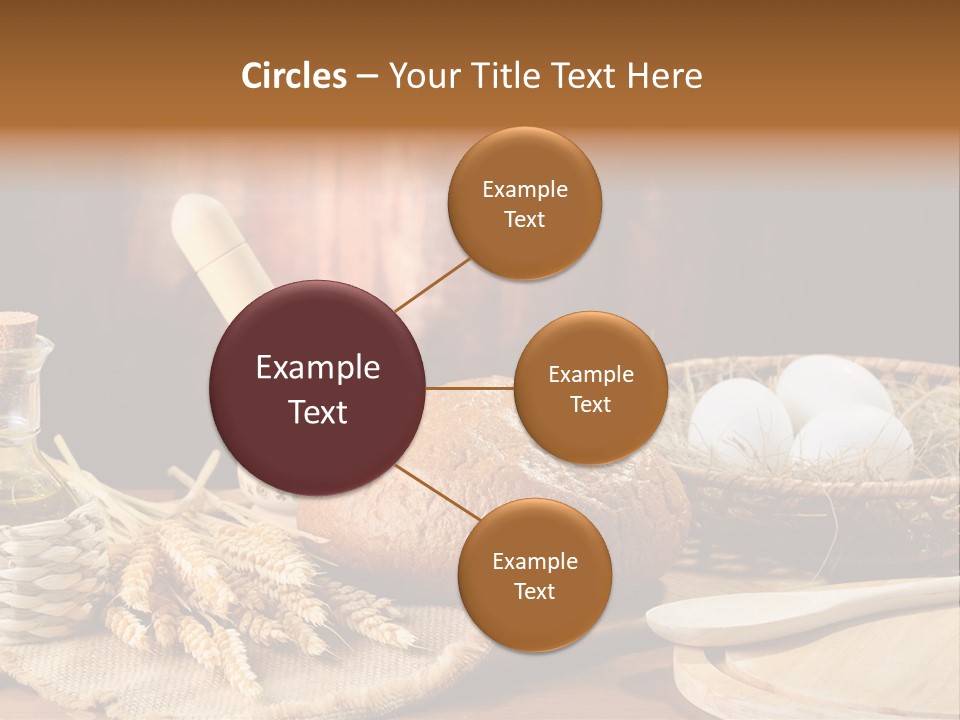 Rural Corn Round PowerPoint Template