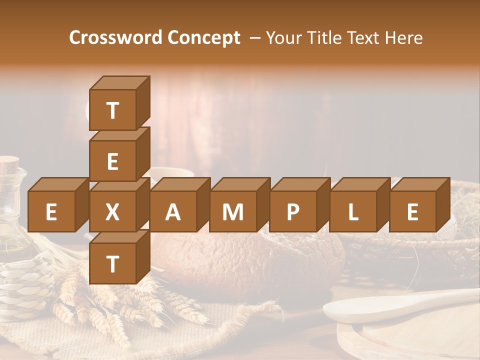 Rural Corn Round PowerPoint Template