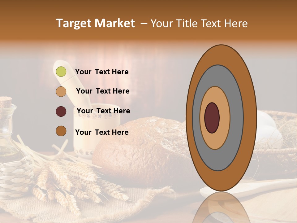 Rural Corn Round PowerPoint Template