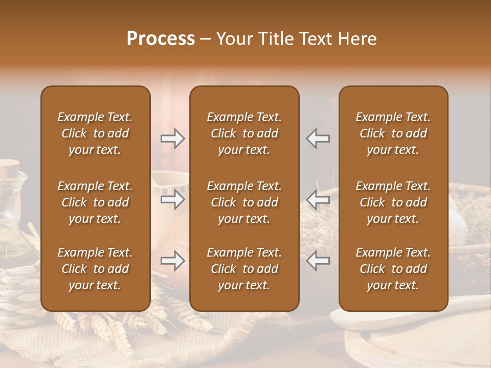 Rural Corn Round PowerPoint Template