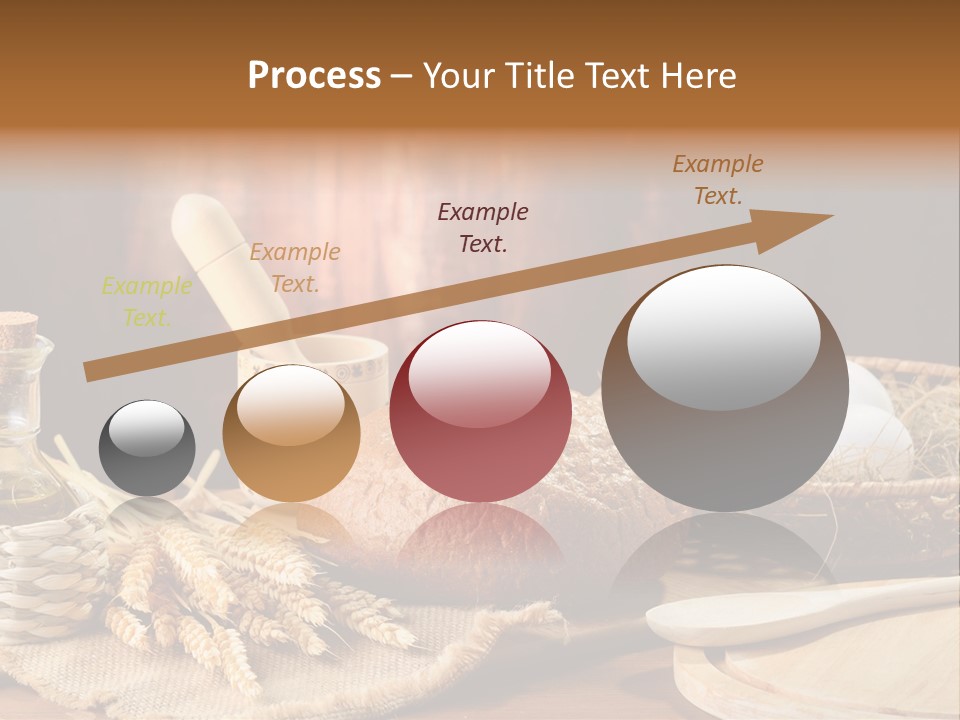 Rural Corn Round PowerPoint Template