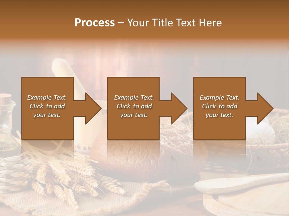 Rural Corn Round PowerPoint Template