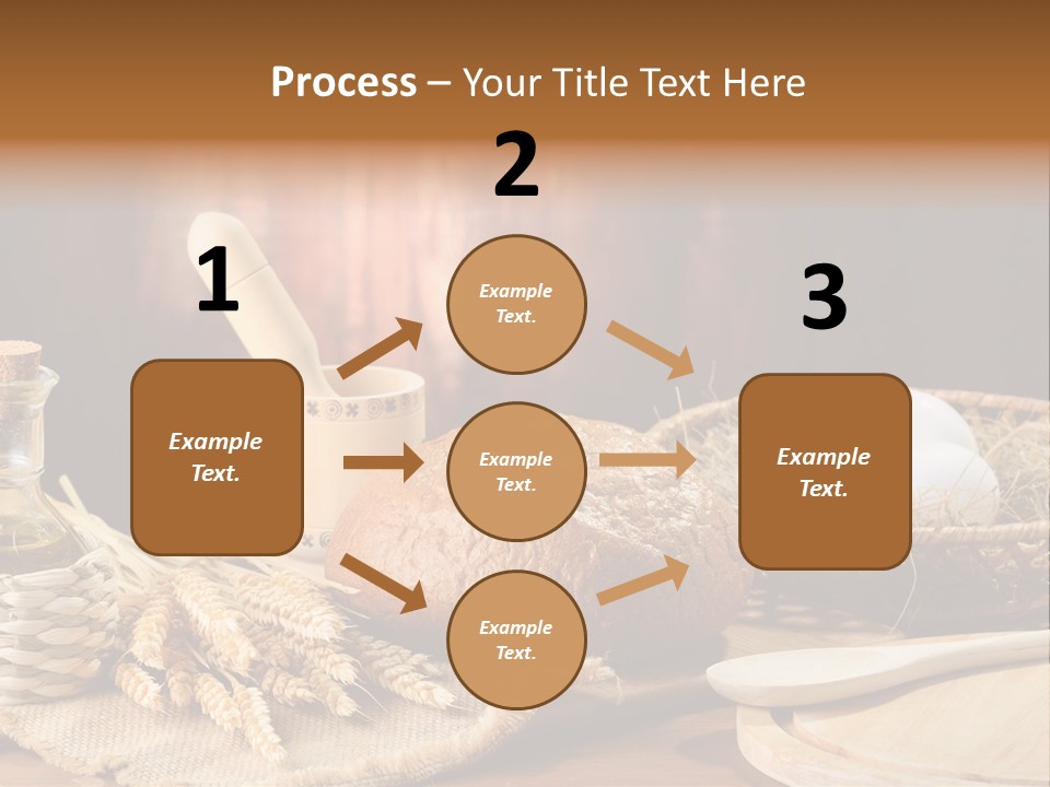 Rural Corn Round PowerPoint Template