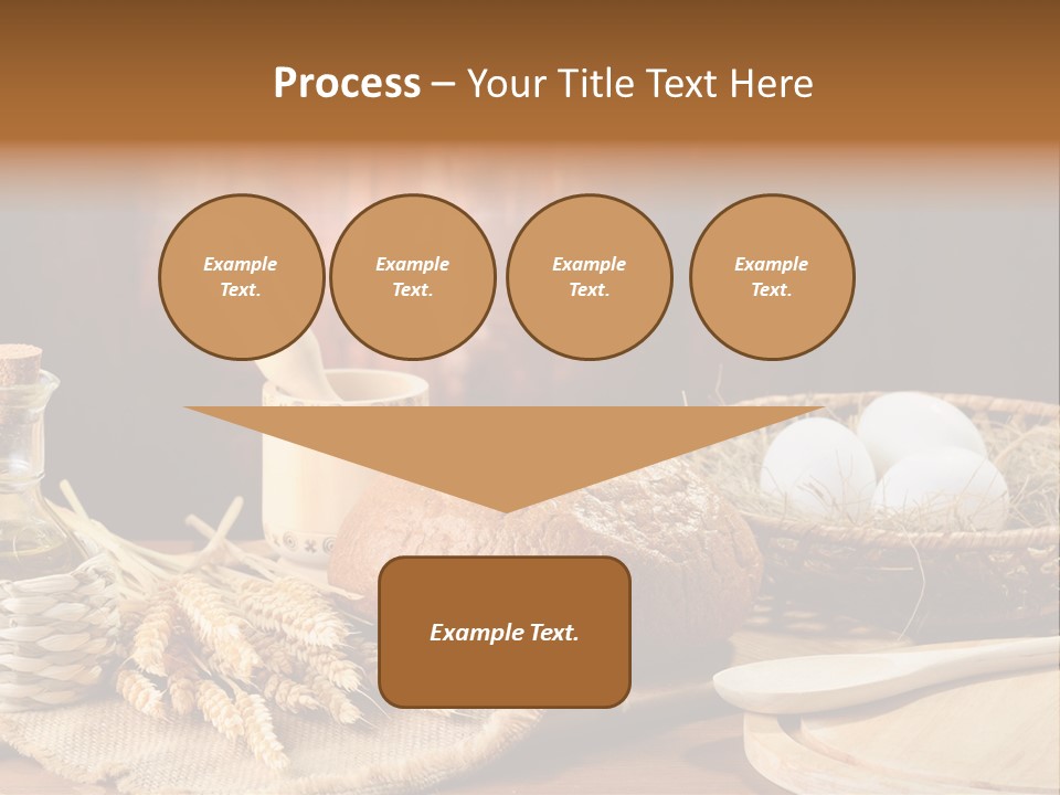Rural Corn Round PowerPoint Template