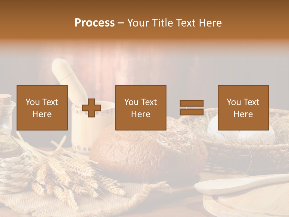 Rural Corn Round PowerPoint Template