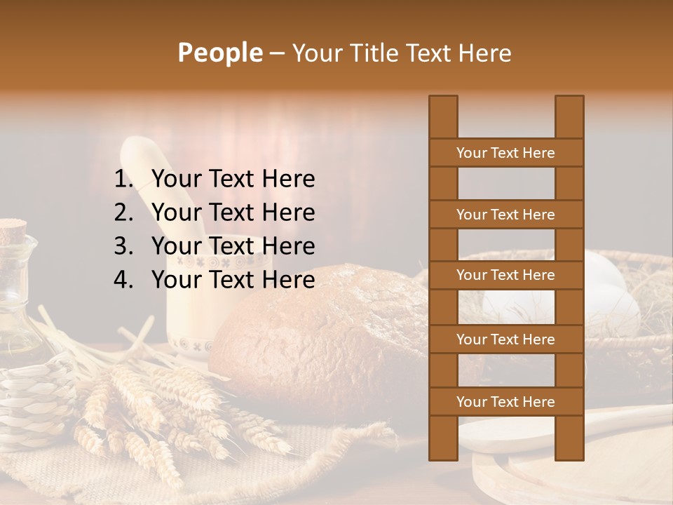 Rural Corn Round PowerPoint Template