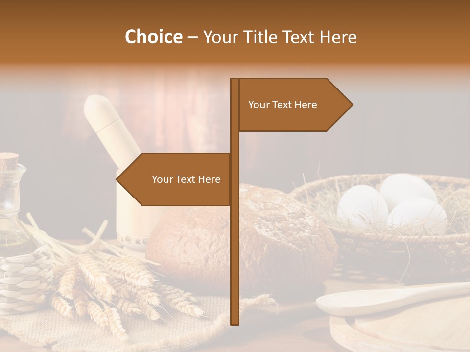 Rural Corn Round PowerPoint Template