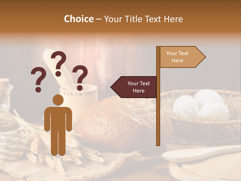 Rural Corn Round PowerPoint Template