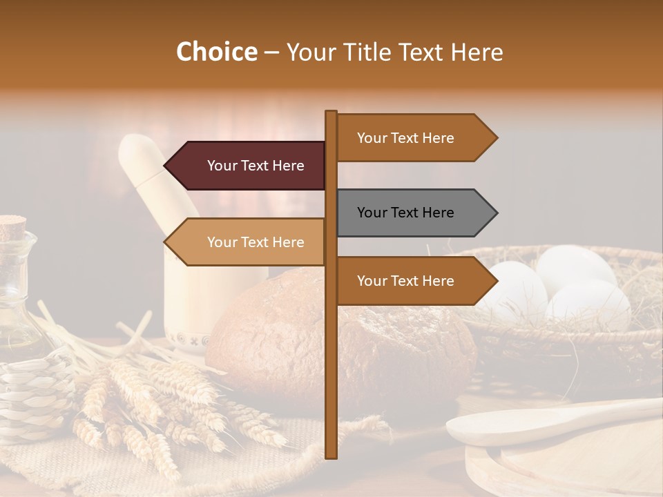 Rural Corn Round PowerPoint Template