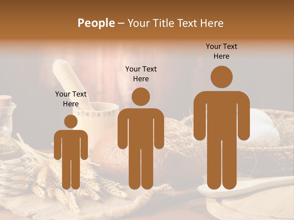 Rural Corn Round PowerPoint Template