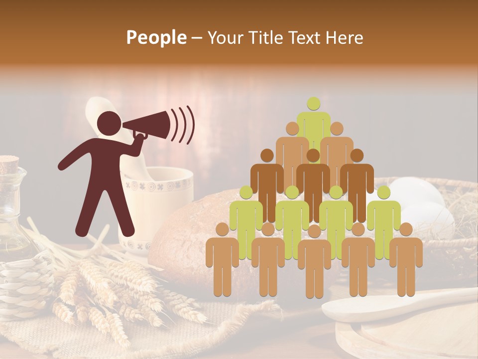 Rural Corn Round PowerPoint Template