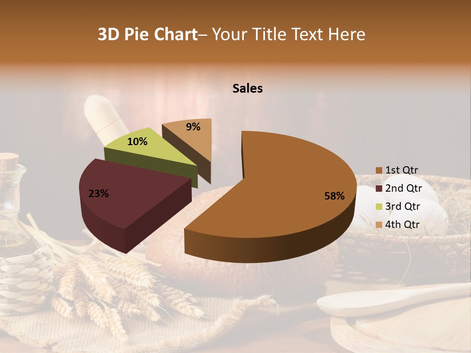 Rural Corn Round PowerPoint Template