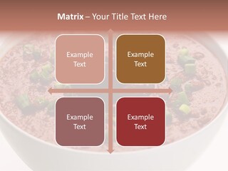 Vegan Meat Chilli Beans PowerPoint Template