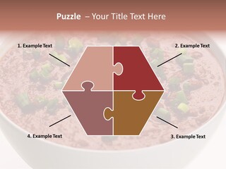 Vegan Meat Chilli Beans PowerPoint Template