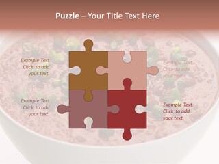 Vegan Meat Chilli Beans PowerPoint Template