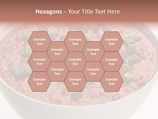 Vegan Meat Chilli Beans PowerPoint Template