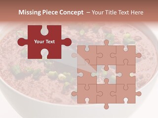 Vegan Meat Chilli Beans PowerPoint Template