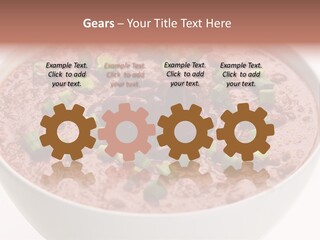 Vegan Meat Chilli Beans PowerPoint Template