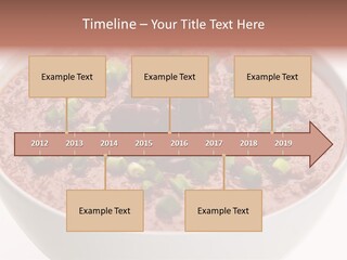 Vegan Meat Chilli Beans PowerPoint Template