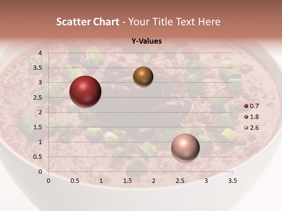 Vegan Meat Chilli Beans PowerPoint Template