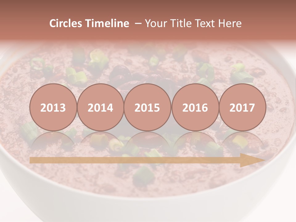 Vegan Meat Chilli Beans PowerPoint Template