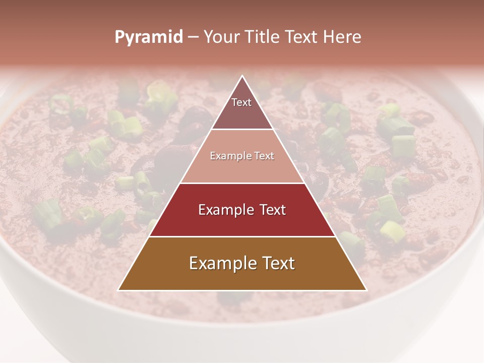 Vegan Meat Chilli Beans PowerPoint Template