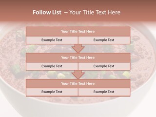 Vegan Meat Chilli Beans PowerPoint Template