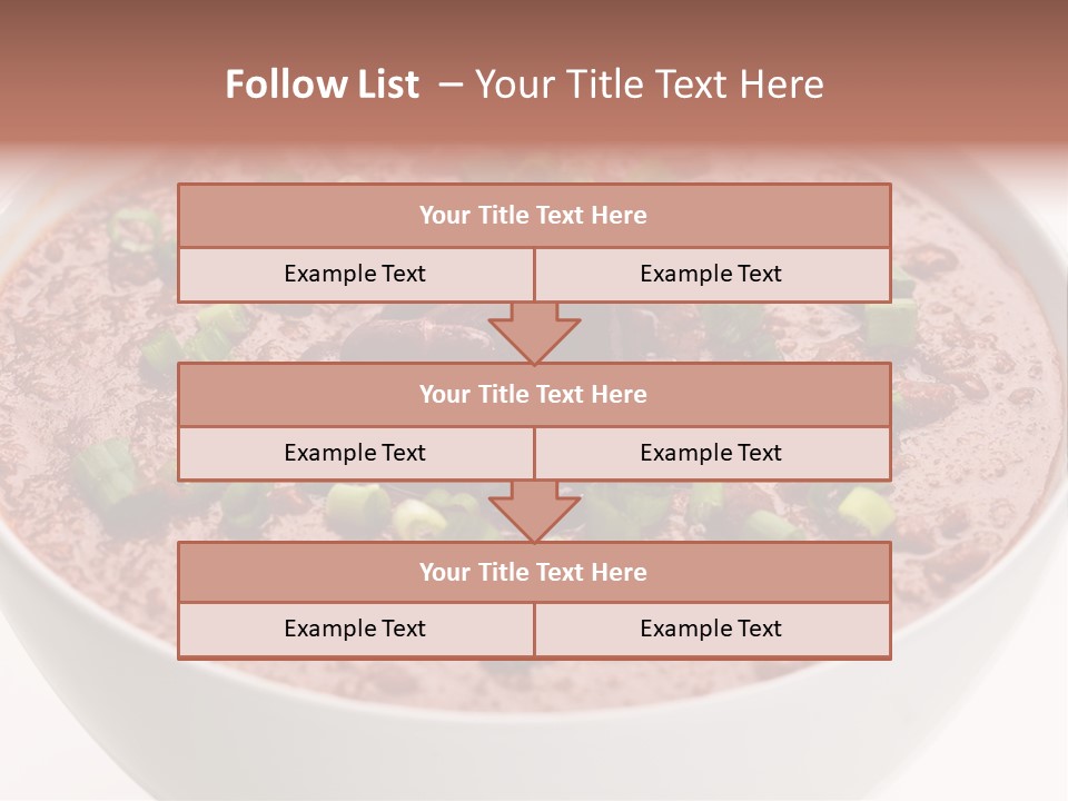 Vegan Meat Chilli Beans PowerPoint Template