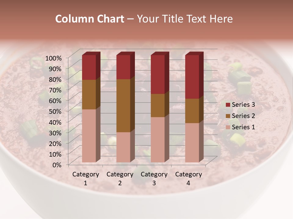 Vegan Meat Chilli Beans PowerPoint Template