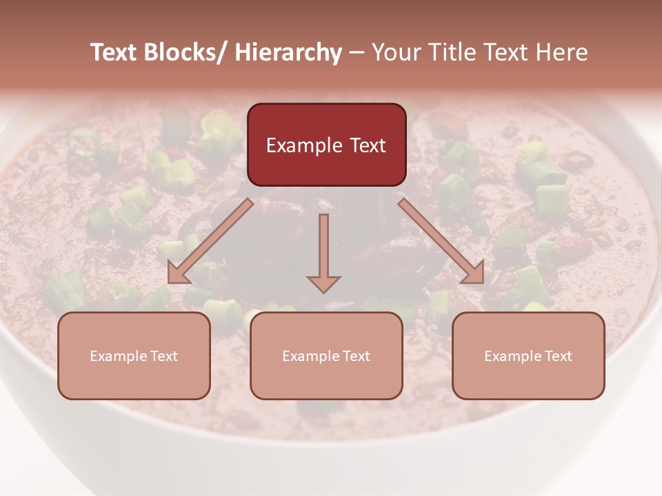 Vegan Meat Chilli Beans PowerPoint Template