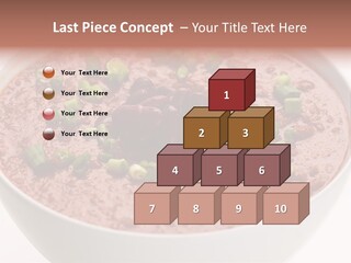 Vegan Meat Chilli Beans PowerPoint Template