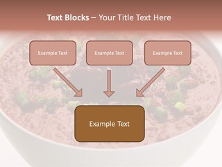 Vegan Meat Chilli Beans PowerPoint Template